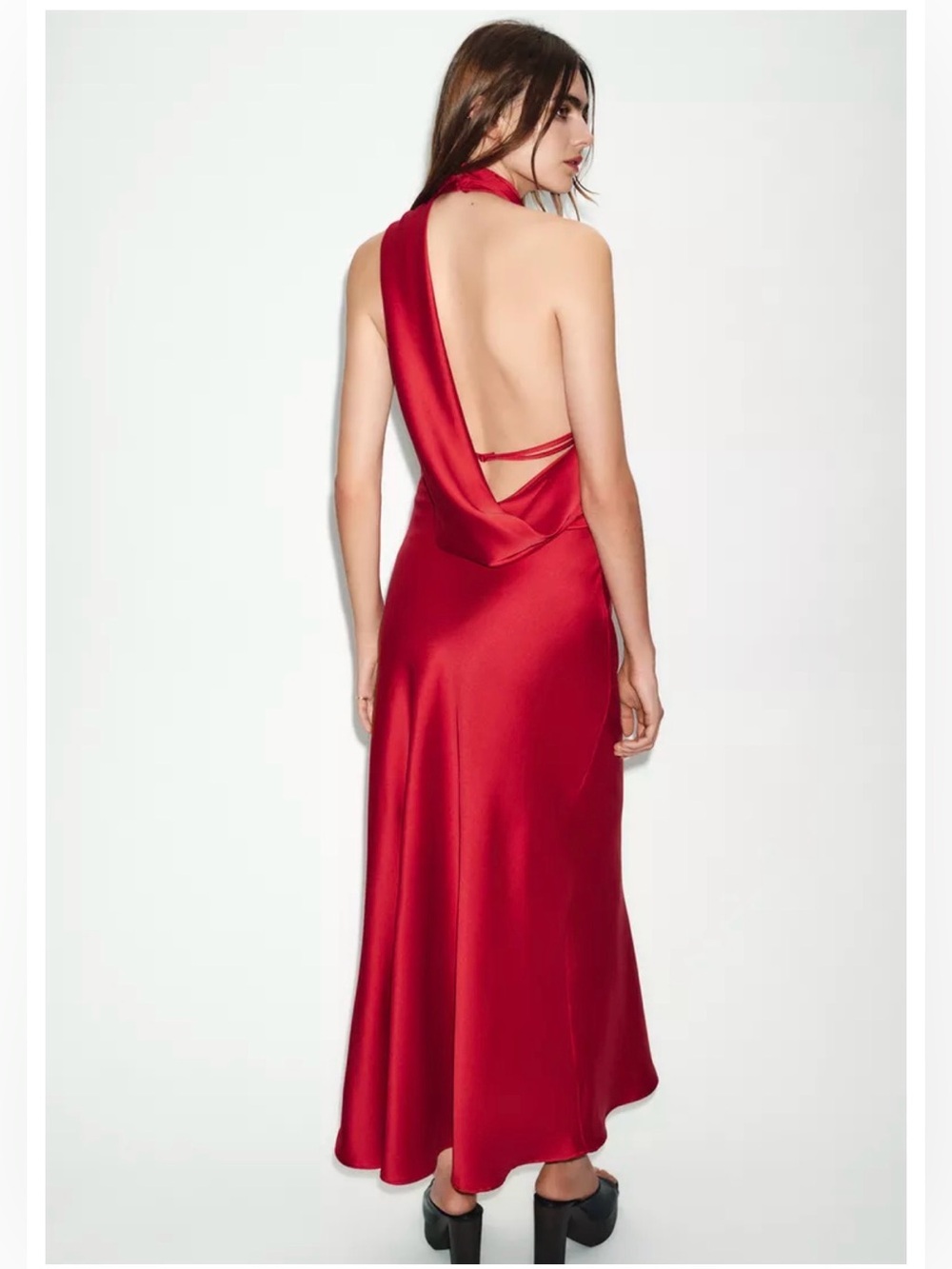 Zara COMBINATION LACE SLIP‎ DRESS - Picture 2 of 3